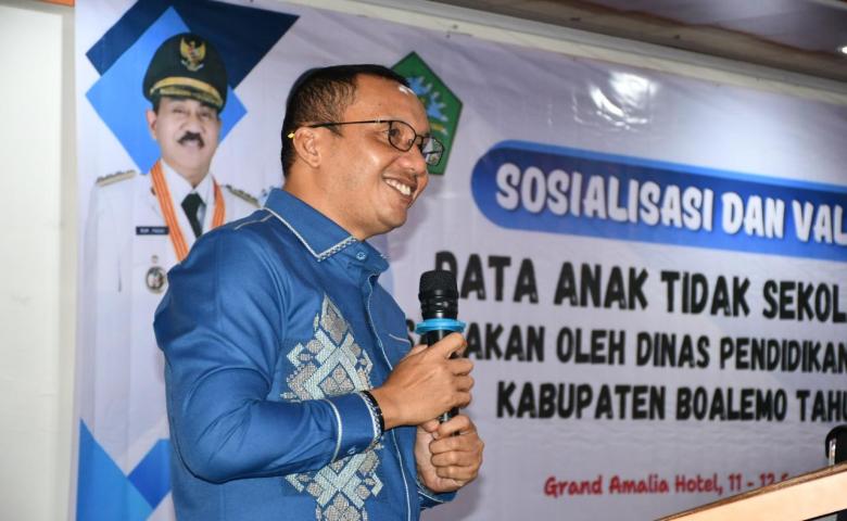 Wabup Lahmuddin Minta Validasi Anak Tidak Sekolah Harus Akurat
