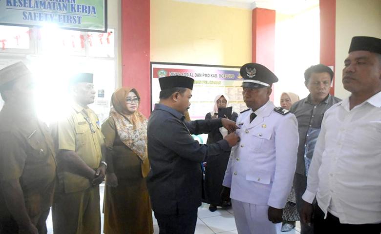 Pj. Bupati Sherman Moridu Isi Kekosongan Jabatan Kades Bongo Nol