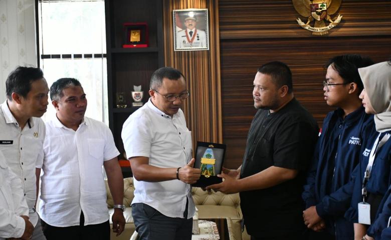 Wabup Lahmuddin Terima TEP IPB