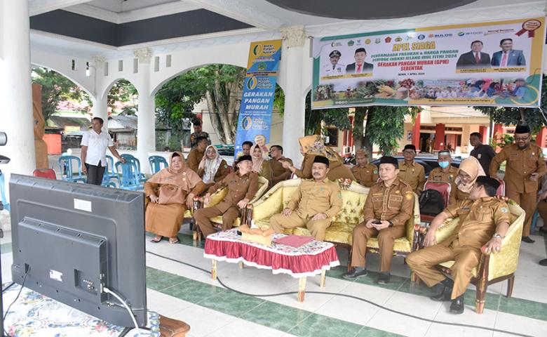 Pj. Bupati Sherman Moridu Ikut Apel Siaga Pengamanan Pasokan Harga Pangan