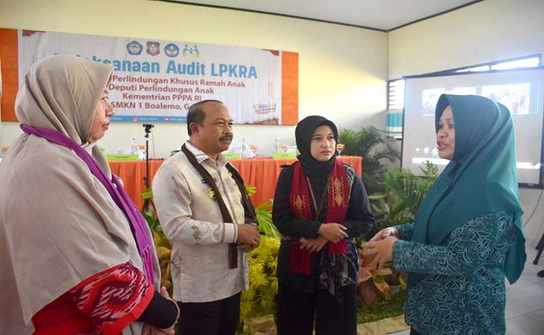 Pj. Bupati Sherman Sambut Tim Audit Lembaga Perlindungan Khusus Ramah Anak