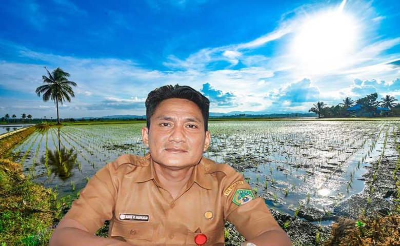 Atasi Dampak Perbaikan Irigasi Paguyaman, Dinas Pertanian Boalemo Salurkan Bantuan