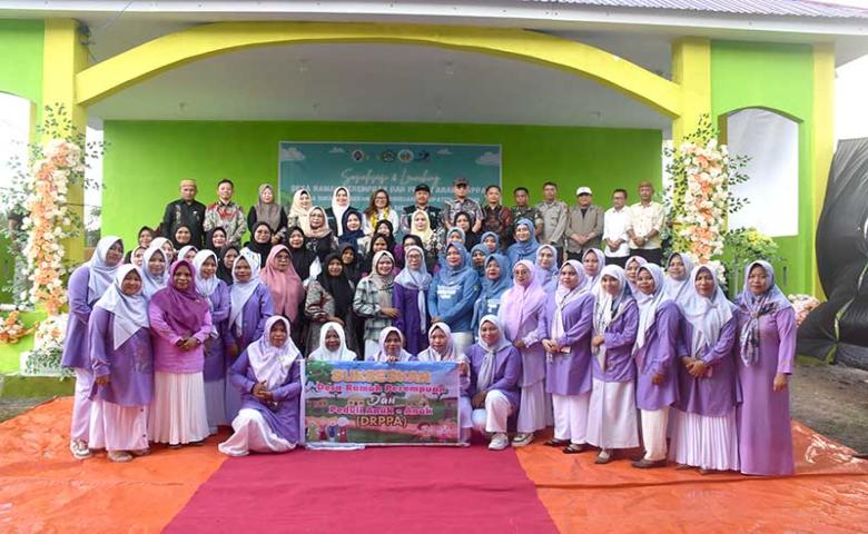 Pj. Bupati Sherman Moridu Launching Desa Peduli Perempuan dan Perlindungan Anak