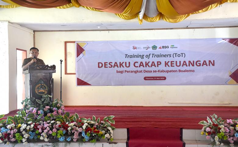 Pj. Sekda Supandra Nur Buka ToT Desaku Cakap Keuangan