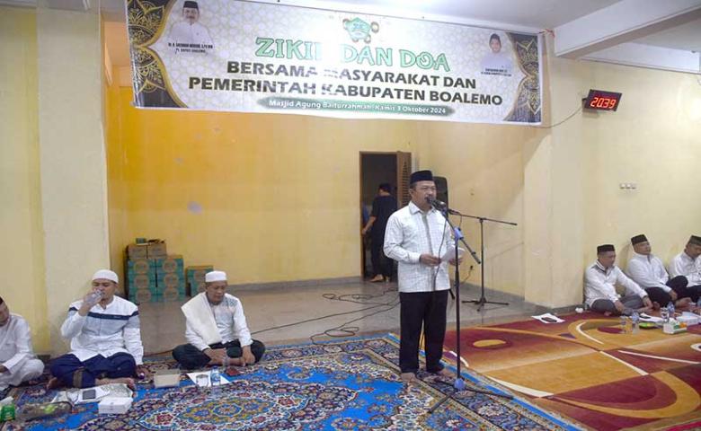 Jelang HUT Boalemo, Pemkab Boalemo Gelar Zikir dan Doa Bersama