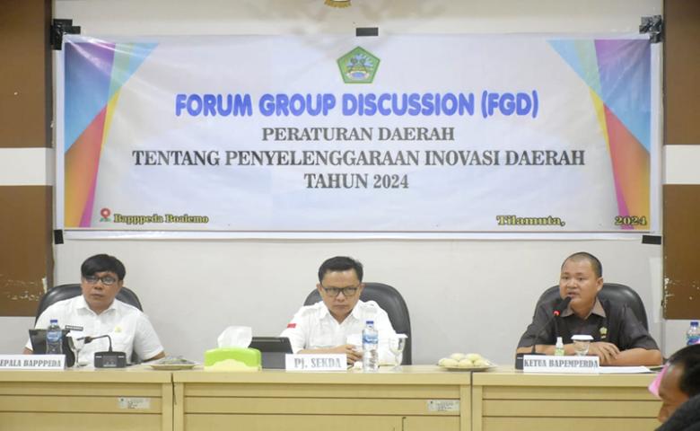 Supandra Nur : Perda Inovasi Daerah Sangat Penting Untuk Memperkuat Kebijakan