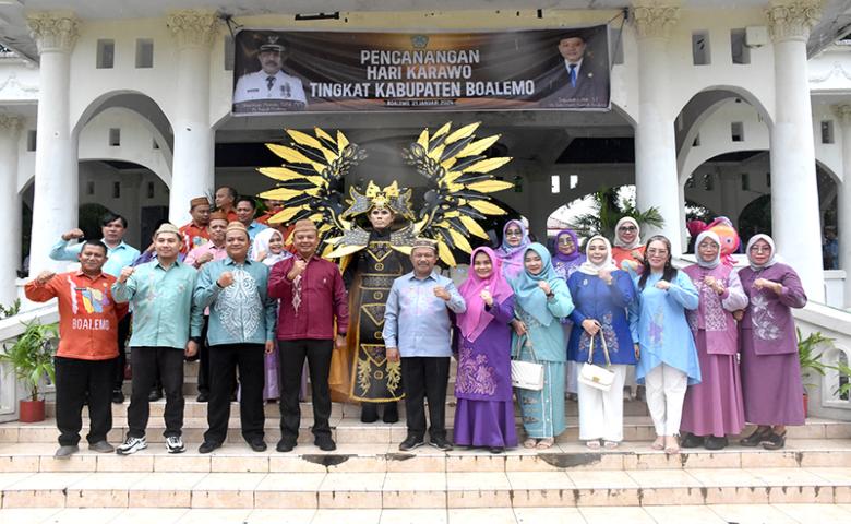 Pj. Bupati Sherman Moridu Imbau Seluruh Elemen Lestarikan Budaya Karawo