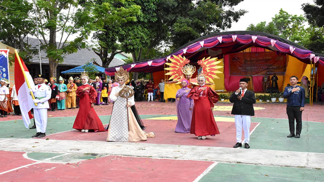 Gelar Budaya SMA I Tilamuta, Bangun Karakter Anak Didik