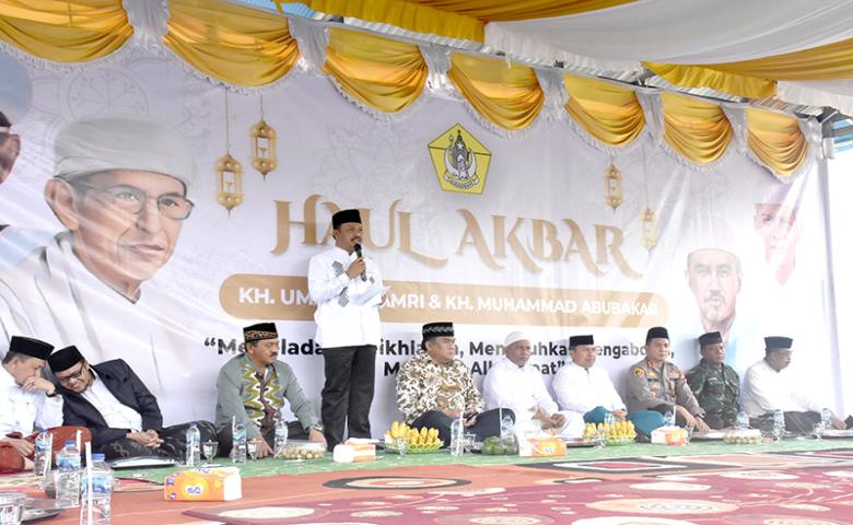Penjabat Bupati Sherman Moridu Hadiri Haul Akbar Alkhairaat Tilamuta