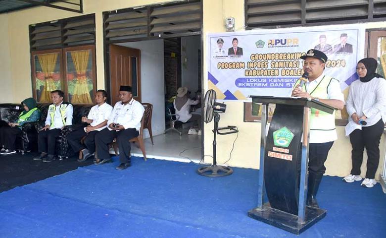 Dinas PUPR dan Perkim Boalemo Bangun 621 Jamban Dibeberapa Desa