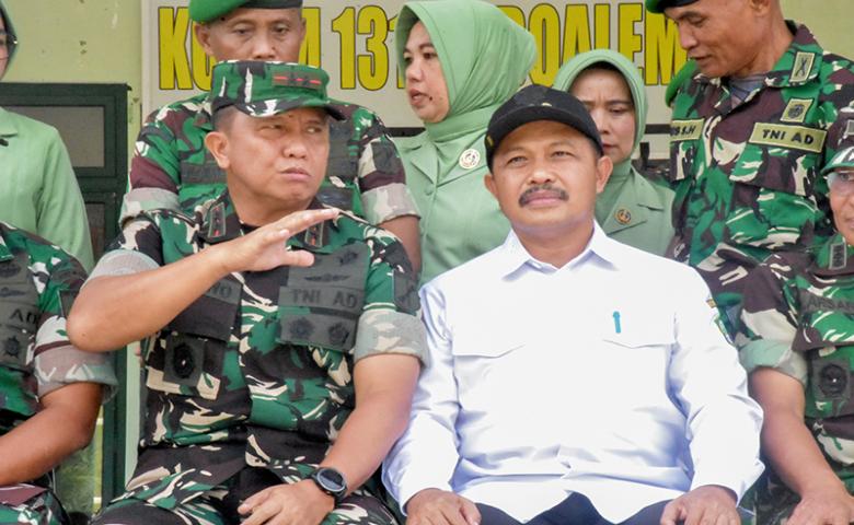 Kunjungi Boalemo, Pangdam XIII Merdeka Bahas Stunting Bersama Pj. Bupati Sherman
