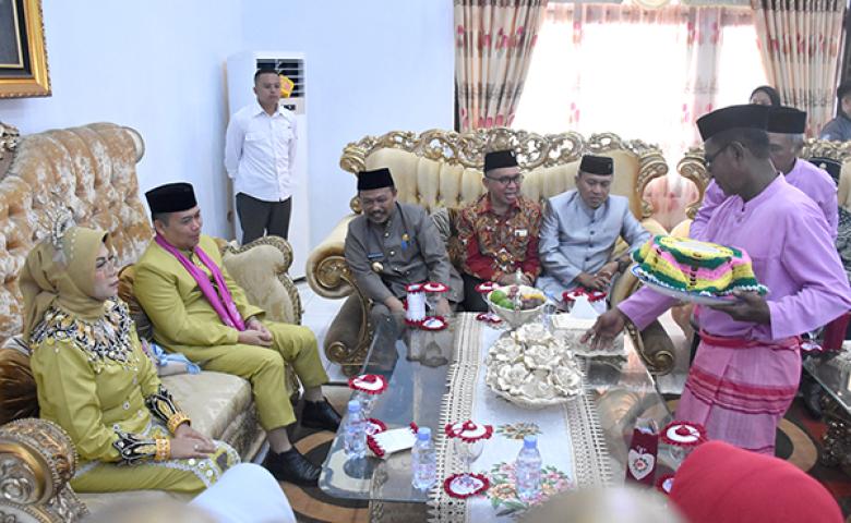 Pj. Bupati Sherman Moridu Terima Kunjungan Pj. Gubernur Gorontalo