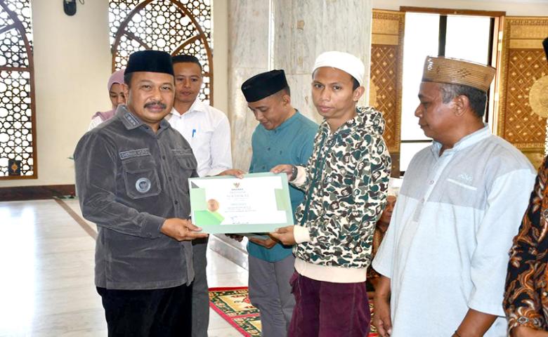 Baznas Boalemo Gelar Pelatihan Kepada Khatib dan Imam Masjid