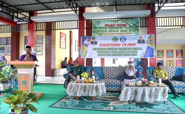 Pj. Bupati Sherman Moridu Lakukan Pembinaan Guru PPPK