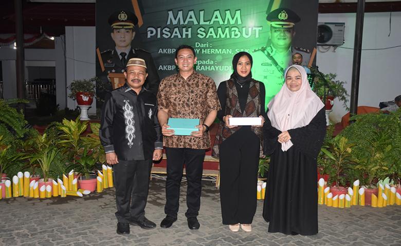 Pj. Bupati Sherman Moridu Sampaikan Terima Kasih Kepada AKBP Deddy Herman