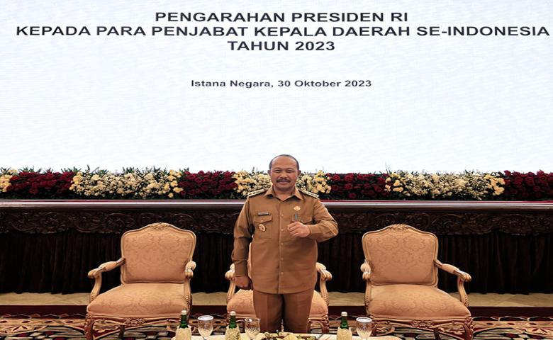 Pj. Bupati Sherman Moridu Hadiri Rakor Di Istana Negara