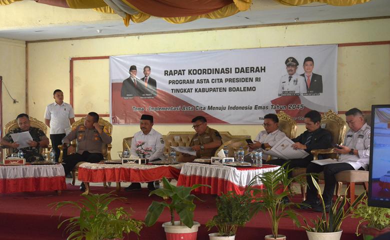 Pemda Boalemo Gelar Rakorda, Pj. Bupati Sherman Canangkan Sa ati Liyo Mo Meengi
