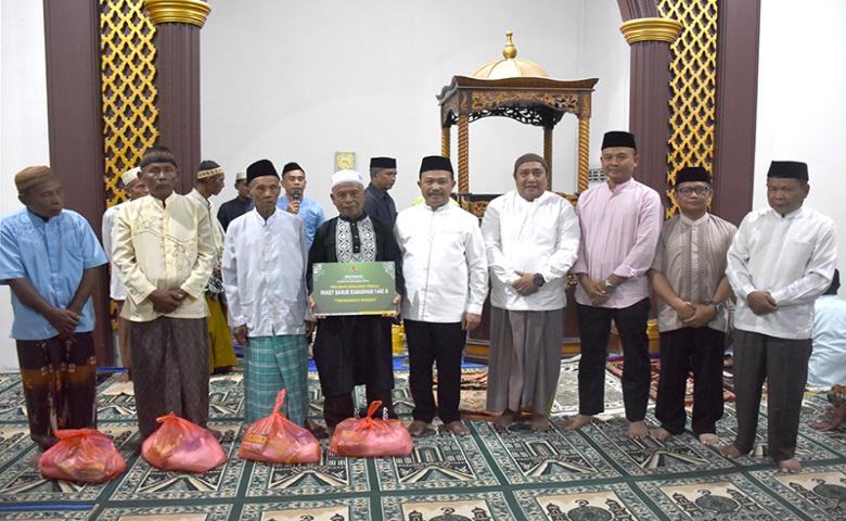 Pj. Bupati Sherman Moridu Laksanakan Safari Ramadhan Di Kecamatan Wonosari
