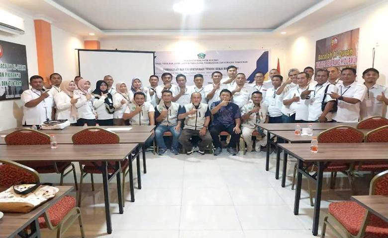 Dinas PUPR-PKP Boalemo Gelar Pembekalan dan Uji Sertifikasi Tenaga Kerja Konstruksi