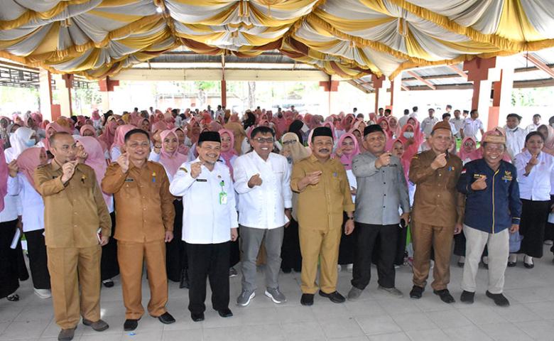 Pj. Bupati Sherman Moridu Buka Sosialisasi Gerakan Boalemo Ikhlas Berzakat