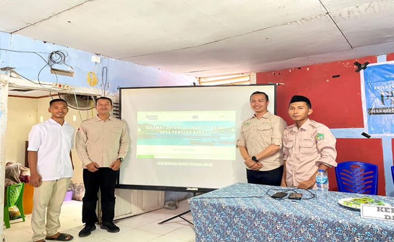 UPN Veteran Jatim Dampingi Pentadu Barat Luncurkan Website Desa