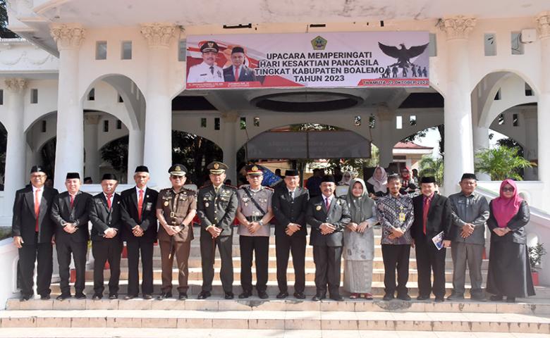 Pemkab Boalemo Gelar Upacara Peringatan Hari Kesaktian Pencasila