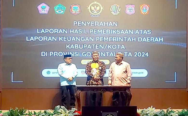 Pemkab Boalemo Kembali Raih WTP dari BPK RI