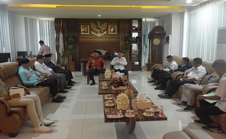 Pj. Bupati Sherman Laporkan Kondisi Sungai di Boalemo Ke BWS Gorontalo