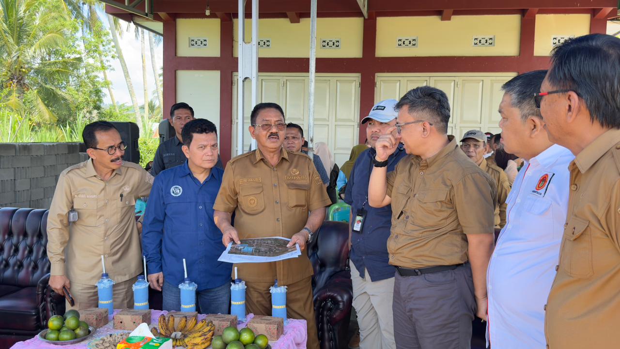 Bupati Rum Pagau Dampingi Verifikasi Dua Lokasi Proyek Hilirisasi Peternakan di Boalemo