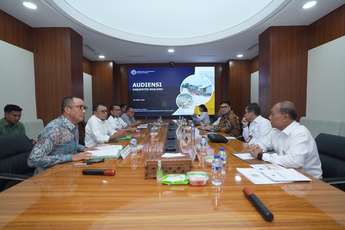 Wabup Lahmuddin Perkuat Sinergi dengan Kementerian, Dorong Pengembangan Kawasan Transmigrasi