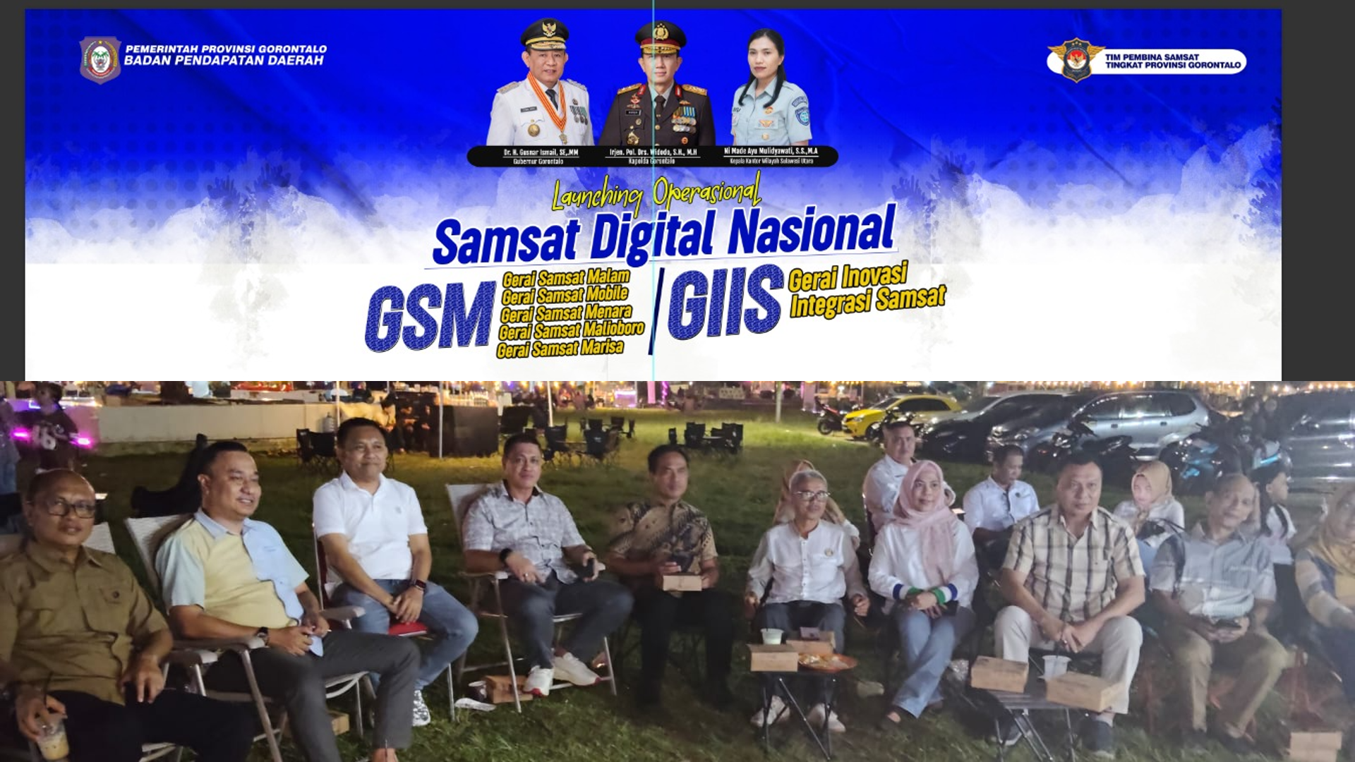 Pemda Boalemo Hadiri Peluncuran Inovasi Samsat Digital