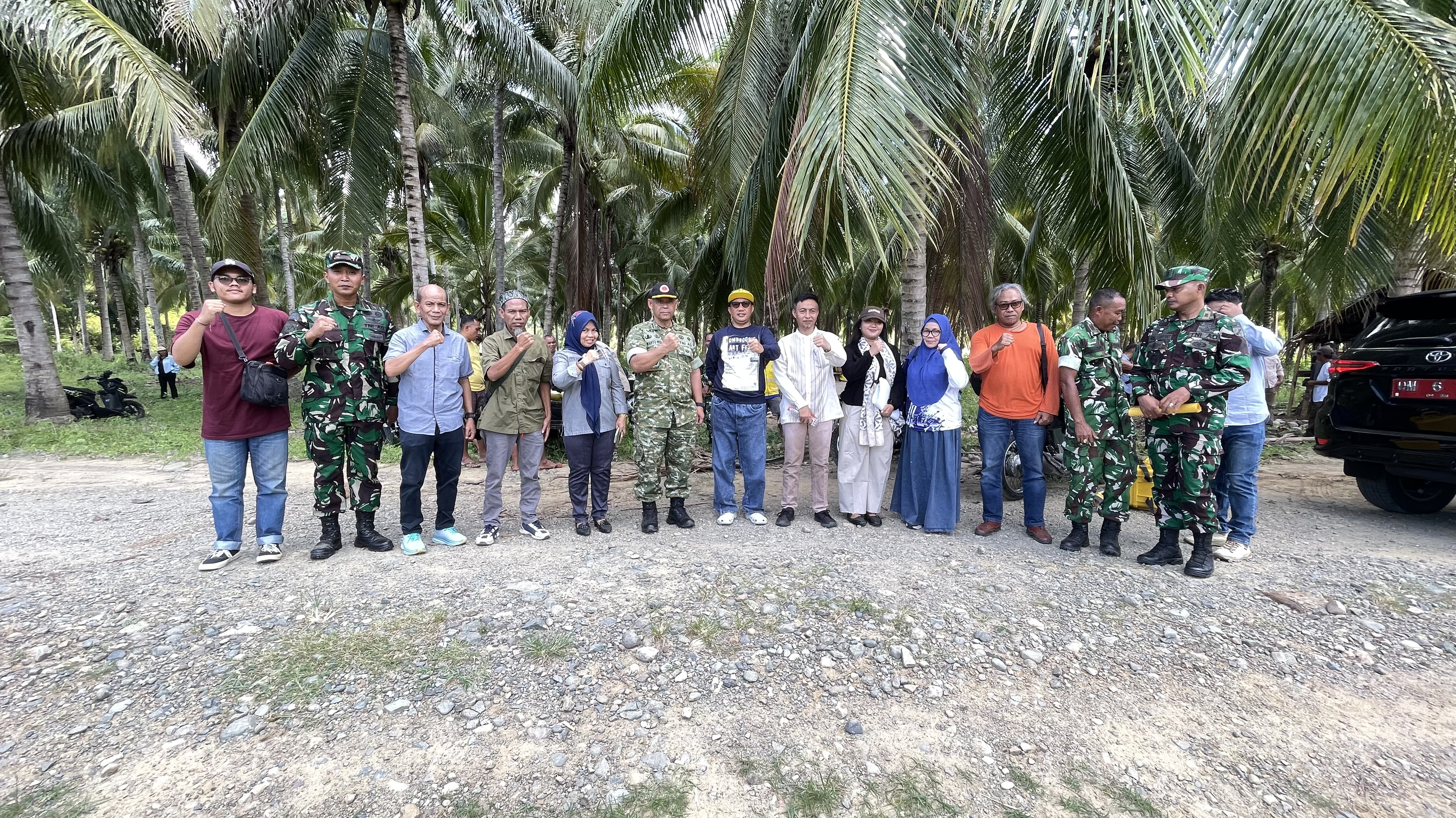 Tim Puskon Kemenhan Lakukan Stakeout Pembangunan Yon TP di Boalemo