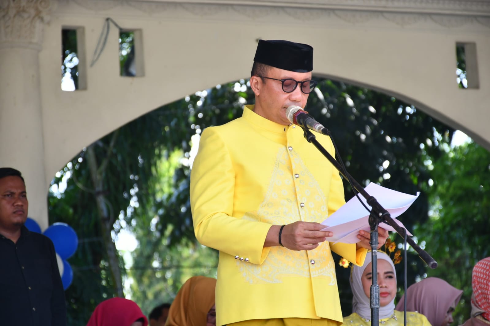 Wabup Lahmuddin Pimpin Upacara Hardiknas 2026, Tegaskan Pendidikan Fondasi SDM Unggul