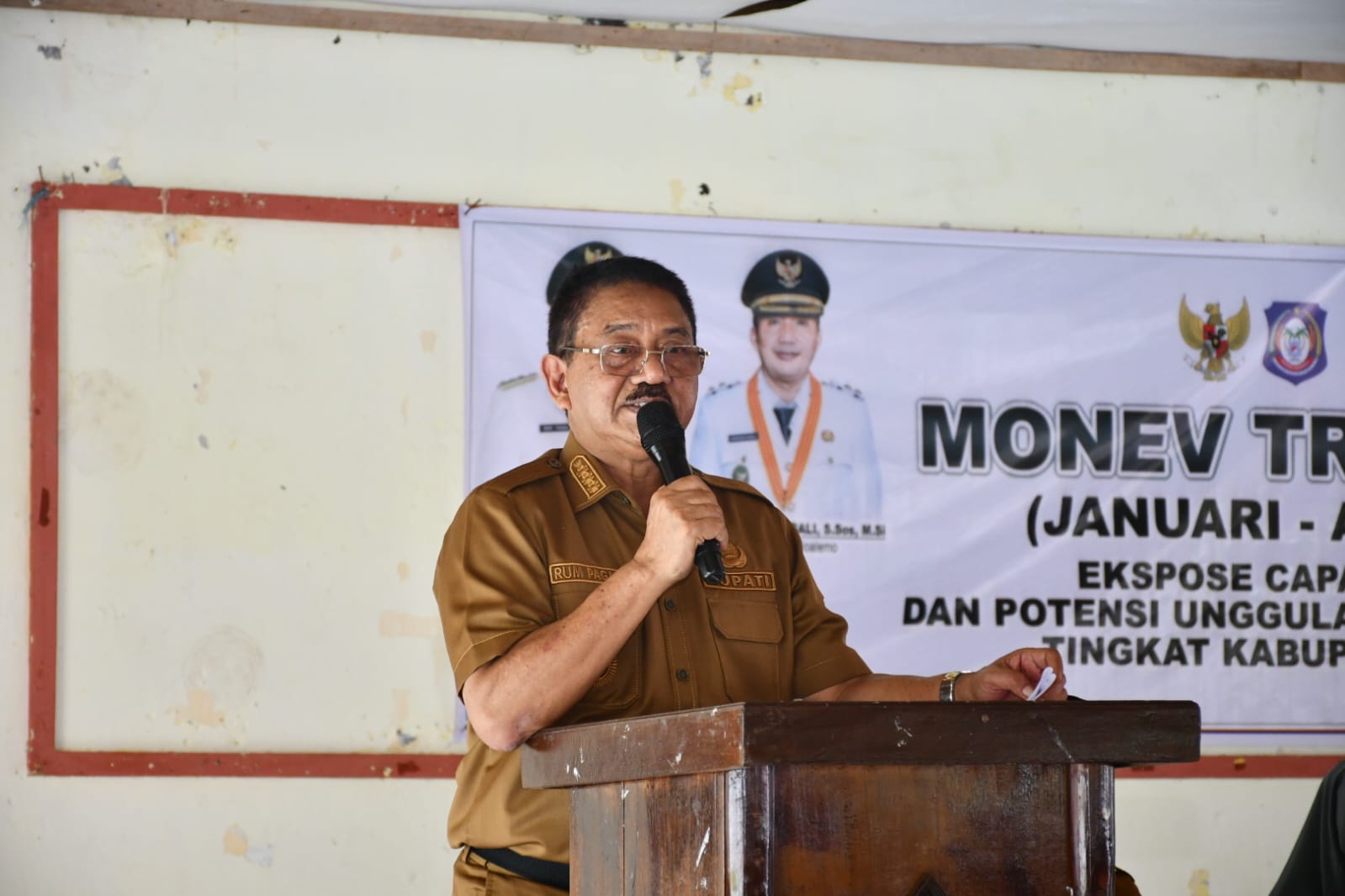 Bupati Rum Pagau Tegaskan Sinergi Camat dan Kepala Desa Wujudkan Program Pengentasan Kemiskinan