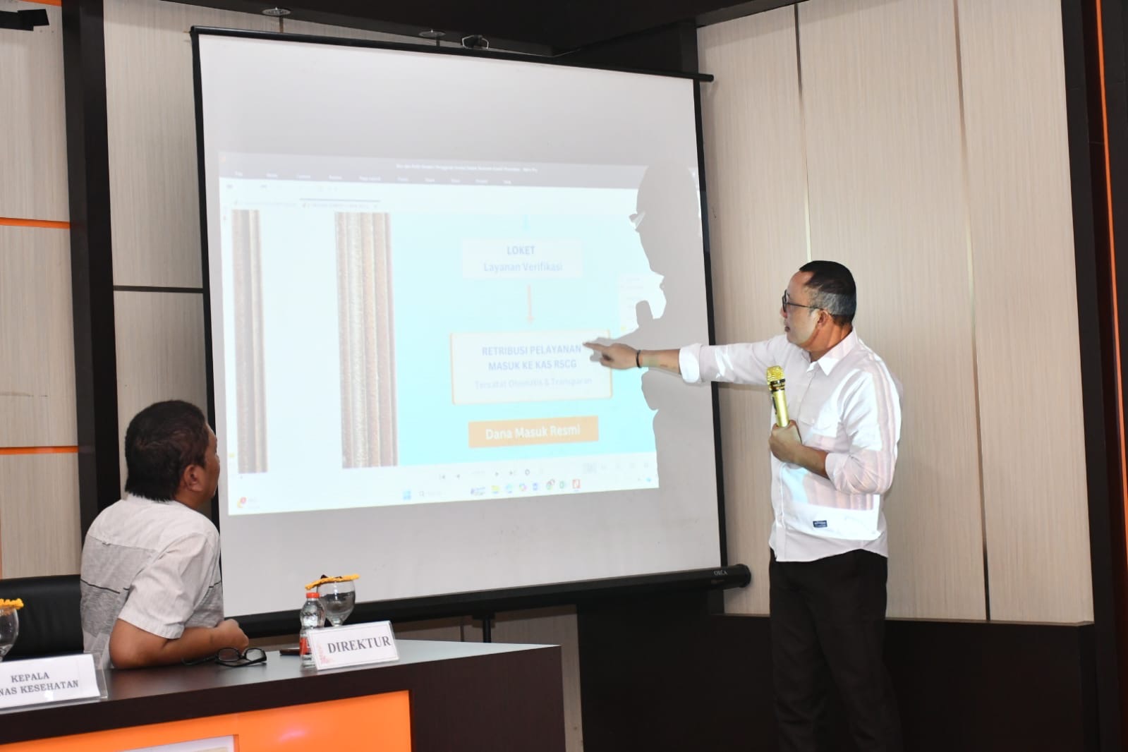 Wabup Lahmuddin Minta RSCG Optimalkan Aset dan Digitalisasi Pembayaran