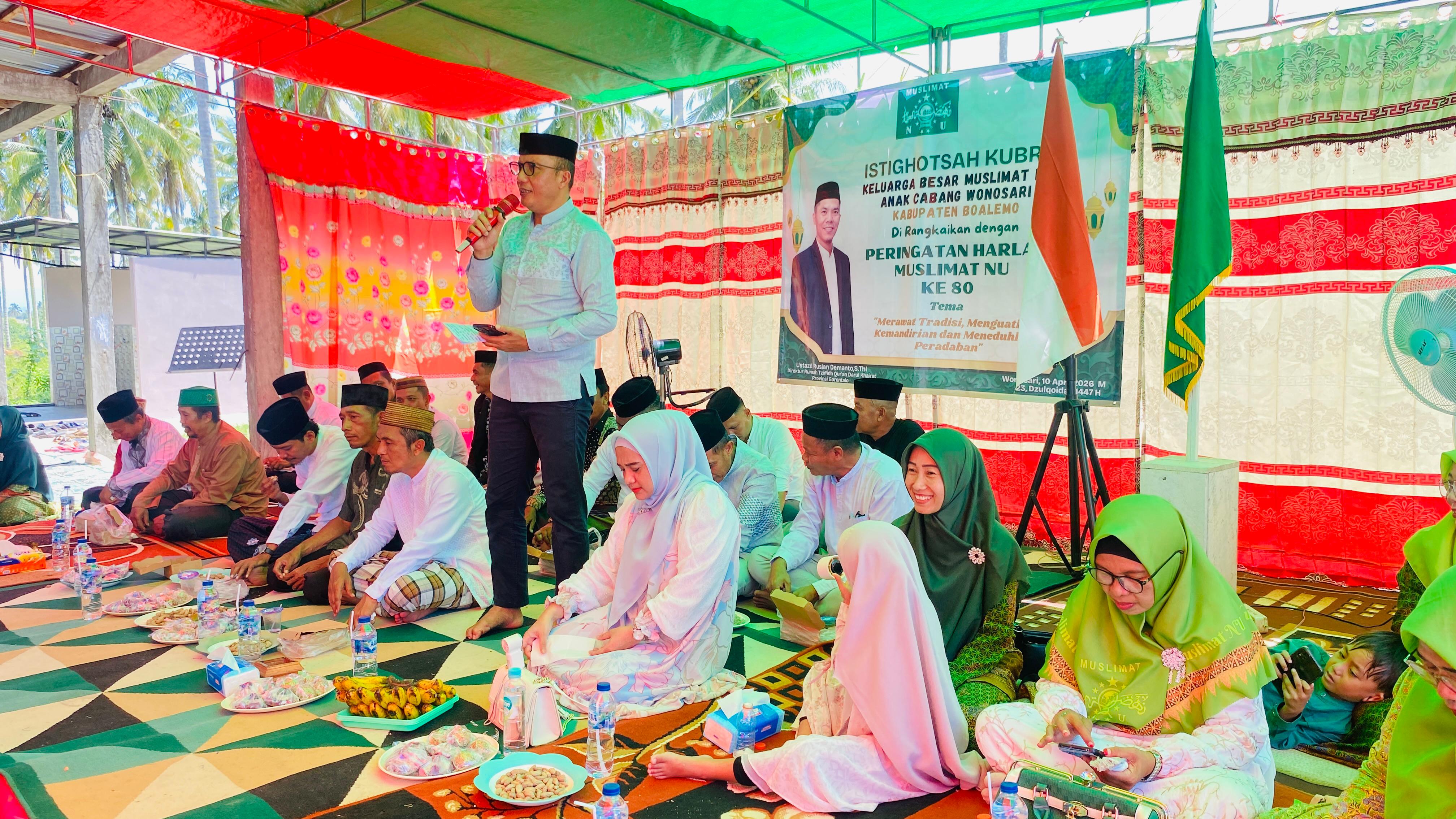 Wakil Lahmuddin Hadiri Istighotsah Kubro dan Harlah Muslimat NU Ke 80