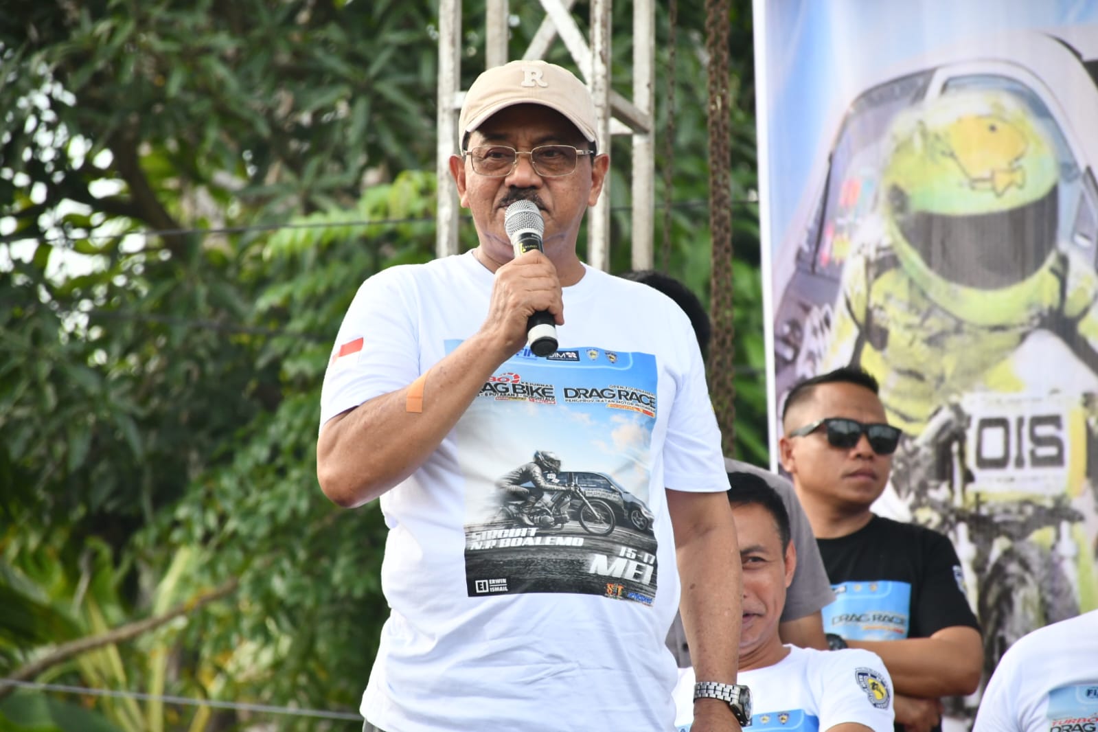 Bupati Rum Pagau Buka Kejurnas Drag Race Region 5 Putaran II Gorontalo