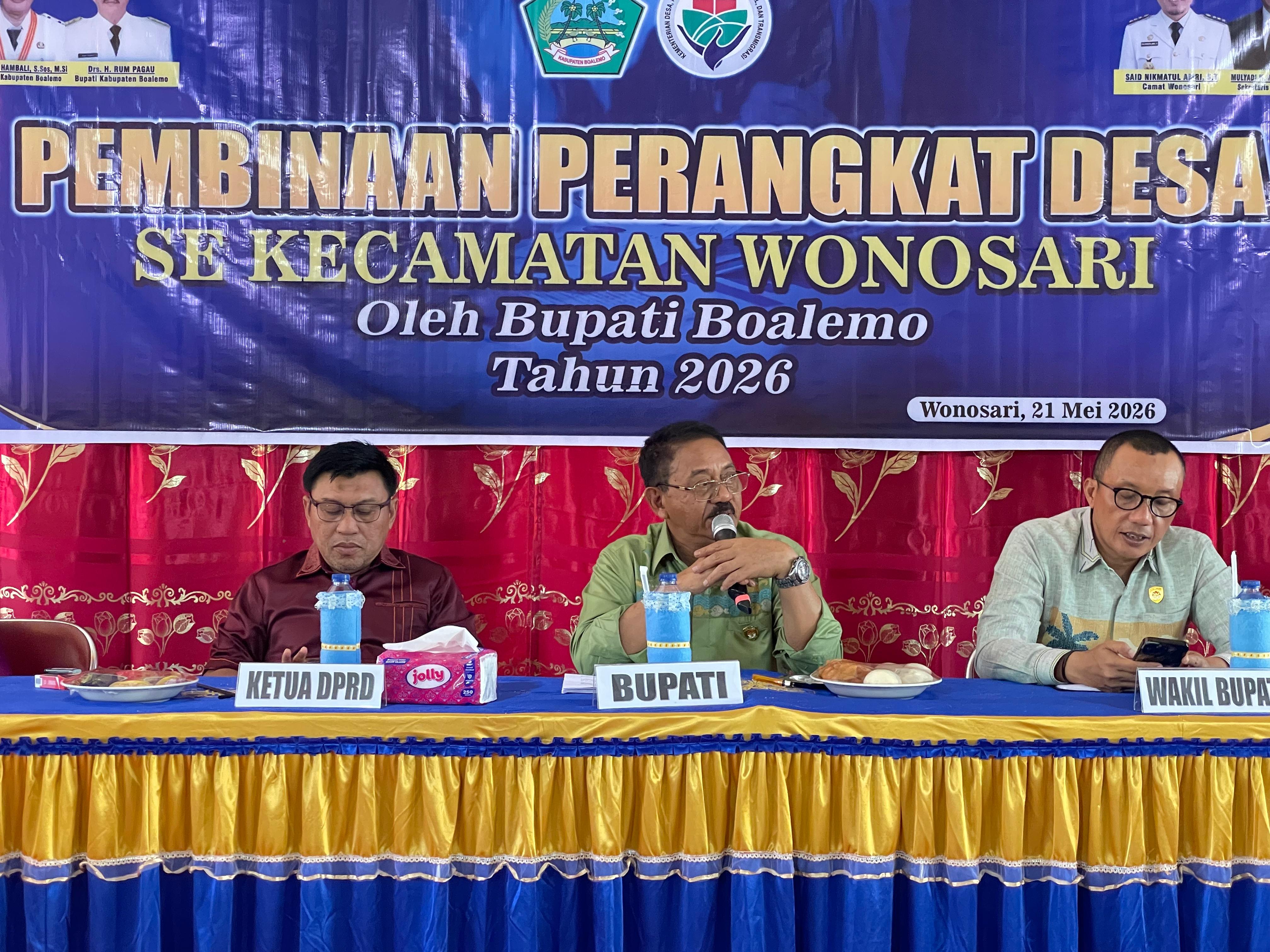 Rum Pagau: Kepala Desa Harus Profesional, Jangan Main-main dengan Jabatan