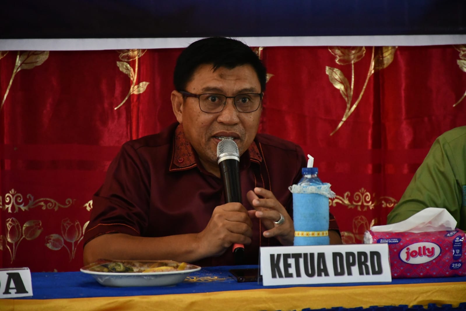 Ketua DPRD Boalemo Ajak Aparat Desa di Wonosari Solid Dukung Program Pemerintah