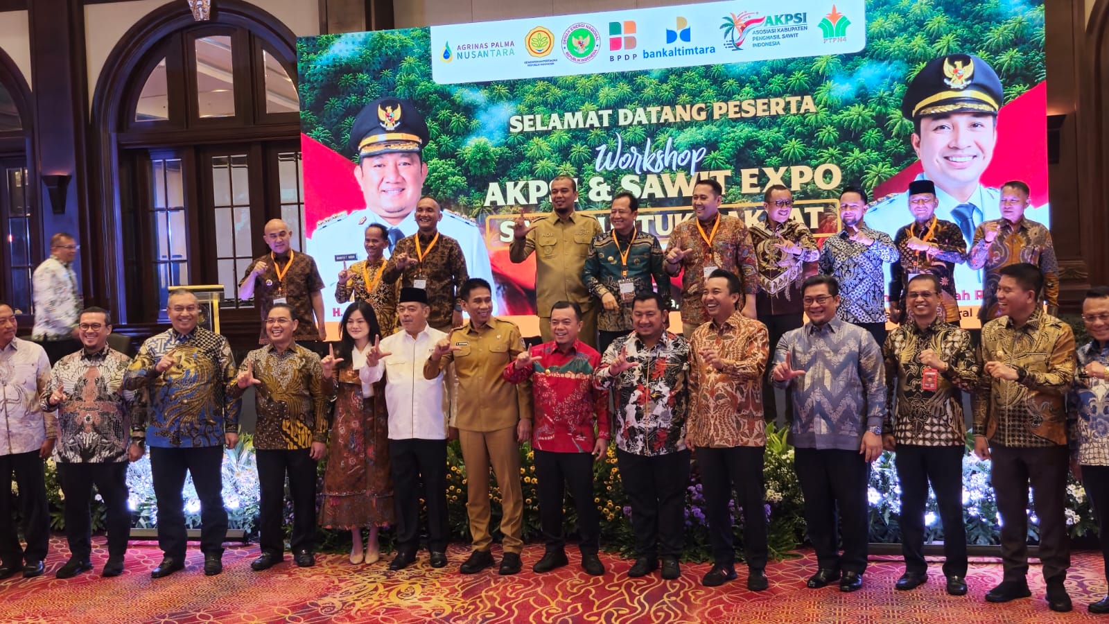 Wakil Bupati Boalemo Hadiri Workshop dan Sawit Expo AKPSI di Jakarta