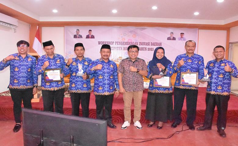 Pj. Bupati Boalemo Sherman Moridu Buka Workshop Pengembangan Inovasi Daerah 2023
