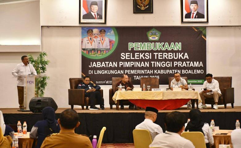 Bupati Rum Pagau Buka Seleksi Terbuka JPT Pratama