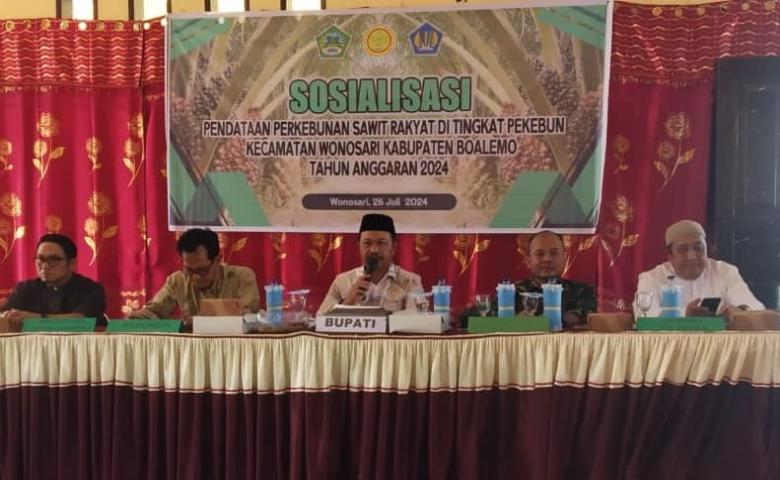 DKPP Boalemo Sukses Sosialisasi Pendataan Kebun Sawit Rakyat di 6 Kecamatan