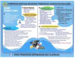 Dikpora Boalemo Rilis Pendaftaran Beasiswa S1 S2 dan S3